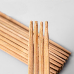 Peralatan Makan Bambu Gaya Jepang Ramah Lingkungan Biodegradable Sumpit Makanan Karbonisasi Pesta Pernikahan Pembungkus Kertas Logo Kustom Halus - Product Image 4