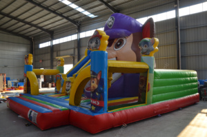 2025hot bán hàng Trung Quốc giá rẻ nảy lâu đài cho trẻ em <span class=keywords><strong>Inflatable</strong></span> mềm chơi Combo nhà bị trả lại - Product Image 2