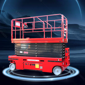 Plateforme élévatrice à ciseaux hydraulique autopropulsée électrique mobile professionnelle, tables élévatrices alimentées par batterie - Product Image 5