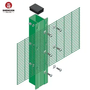 Hot sale house gate designs cheap fences 358 Anti Climbing Security Fence