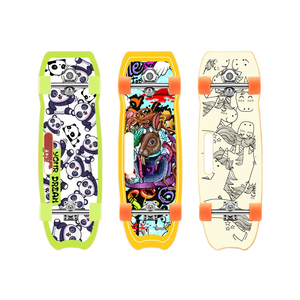 Monopatín profesional de 32 pulgadas y 7 capas de madera de arce, doble balancín, Drift <span class=keywords><strong>Surf</strong></span> con ruedas de PU para principiantes - Product Image 3