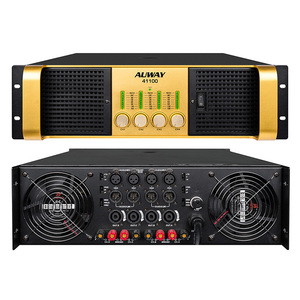 41100 Auway แอมพลิฟายเออร์โลหะ Class H 4 แชนแนล 3U กำลังขับ 1500 <span class=keywords><strong>ว</strong></span>ัตต์ สำหรับซับวูฟเฟอร์ ผลิตตามสั่ง คุณภาพ<span class=keywords><strong>ดี</strong></span> - Product Image 2