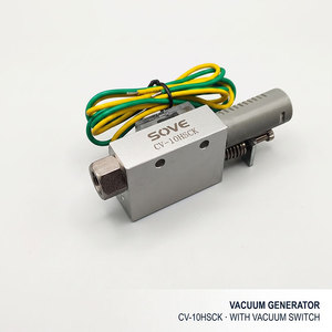 Generatore di Vuoto a Braccio Meccanico in Lega di Alluminio CV-10/15HSCK CV-10HS/15HS con Valvola di Aspirazione e Interruttore di Rilevamento - Product Image 4