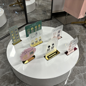 Soporte de Acrílico Personalizado con Código QR para Mesa, Menú Digital, Escaneo y Pago, con Iconos de Redes Sociales para Tiendas - Product Image 5