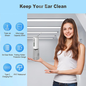 Nettoyeur d'<span class=keywords><strong>oreille</strong></span> électrique portable intelligent dissolvant de cire à usage domestique dispositif de lavage d'<span class=keywords><strong>oreille</strong></span> alimenté en <span class=keywords><strong>eau</strong></span> bouchons américains pour le <span class=keywords><strong>nettoyage</strong></span> d'irrigation d'<span class=keywords><strong>oreille</strong></span> - Product Image 2