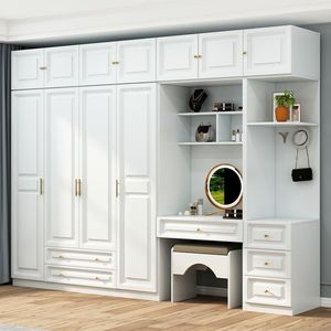 Meubles de chambre à coucher PA, organisateur, table d'ordinateur <span class=keywords><strong>en</strong></span> <span class=keywords><strong>bois</strong></span>, designs, armoires pour filles, placard de chambre à coucher - Product Image 2