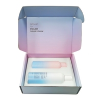 Boîte cadeau cosmétique de luxe au design nouveau 2026, logo personnalisé, coffrets cadeaux parfum, emballage pour soins de la peau, boîte en carton ondulé durable