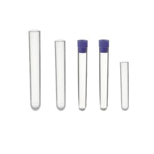Kangxin Disposable <b>Plastic</b> Test Tubes 16mm Diameter 105mm Height With Graduations For Laboratory Use - Product Image 2