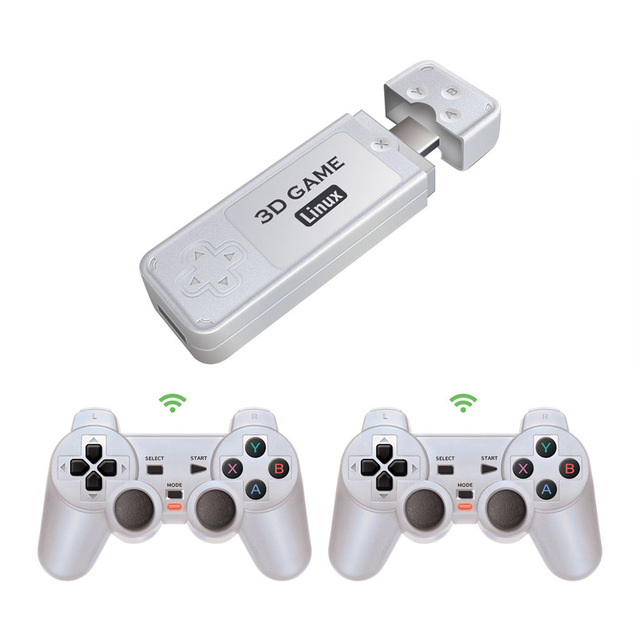 New Arrival Y6 Game Stick 4K Output Retro Video Game Console 64G 10000+ Games TV Classic Gaming Consoles for PSP