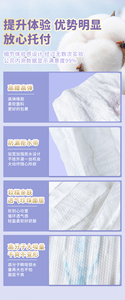 Pantaloni di sicurezza <span class=keywords><strong>donna</strong></span> comodi e traspiranti taglie forti L M pantaloni sanitari pannolino mestruale - Product Image 4