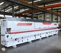 Machine de chantournage entièrement automatique de qualité supérieure pour portes et armoires en bois avec système de profilés en forme de J et en forme de U