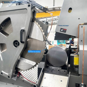 CE Certified Fully Automatic High Speed High-Accuracy Circular Saw <strong>Machine</strong> CNC Metal Bar <strong>Cutting</strong> <strong>Machine</strong> 11kw Motor Gear - Product Image 4