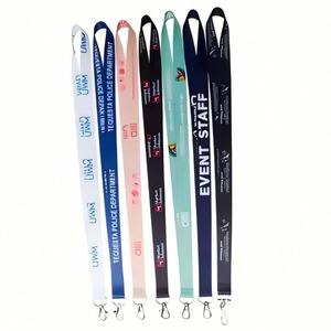 Custom <b>Lanyard</b> Hotel Room Keychain Promotional Custom Sublimation Printed Id Card <b>Lanyard</b> <b>Polyester</b> <b>Lanyard</b> - Product Image 1