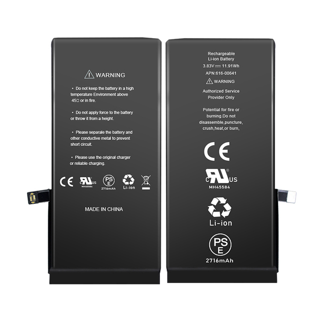 3110mah Mobile Phone Replacement Battery for IPhone 11XR XS Battery Replacement Batteries 616-00641Ti BMS Chip