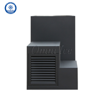 Baignoire de trempage à glace OMNI WT-15 en acier inoxydable noir, design moderne, pour salle de sport et spa intérieure/extérieure, pour athlètes, écologique, facile à installer