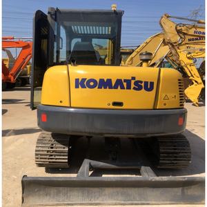 100% asli Jepang digunakan ekskavator Mini penggali Komatsu PC56 untuk ruang Ultra sempit jam rendah - Product Image 3