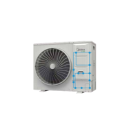 Nouvelle arrivée Midea, unité extérieure VRF compacte à décharge latérale de 8-22,4 kW, 3-8 CV, avec technologie DC Inverter