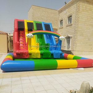 Toboggan gonflable arc-en-ciel Picsina gonflable Con Toboganes toboggans gonflables arc-en-ciel <span class=keywords><strong>Parc</strong></span> <span class=keywords><strong>aquatique</strong></span> gonflable pour enfants - Product Image 3