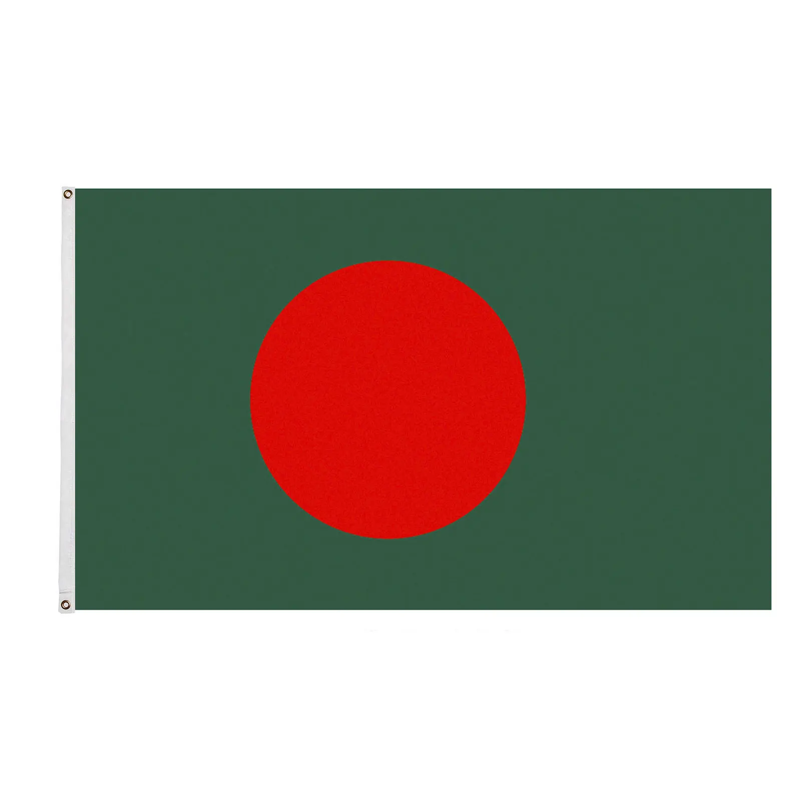 Klaar Om 100% Polyester 3x5ft Voorraad Bengali Bangladeshi Bangladesh Vlag Te Verzenden