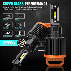 Sunshiny, nuevo estilo, modelo de llave, H4 LED faro delantero, 100W, 12000LM, sistema de iluminación automático, faros delanteros LED H4, bombillas LED H4 - Product Image 2