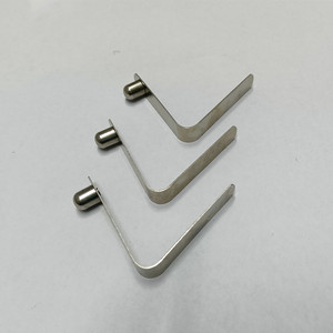 Jinyi <b>Hardware</b> 304 Stainless Steel V Spring Clip 8x9x46mm Solid Ball Industrial Use - Product Image 1
