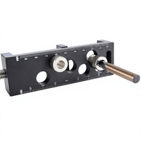 Alat Perkakas Pertukangan Kayu DIY Laser Titik Garis, Alat Bantu Pengeboran Posisi Garis Perakitan Paduan Aluminium, Perforasi Profil, Countersinking
