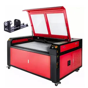 Mesin laser pengukir co2 SIHAO-1490, mesin laser ukir co2 merah