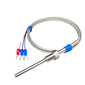 Stainless Steel Waterproof 3-Wire Thermistor Probe PID <strong>Temperature</strong> <strong>Controller</strong> NPT 1/<strong>4</strong> Inch Pipe Thread 2m Wire RTD OEM ODM - Product Image 4