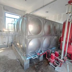 Énorme réservoir de stockage d'eau en acier inoxydable potable chaude 10000m3 100000 litres 5000 litres de stockage souterrain enterré 300m3 grand - Product Image 3