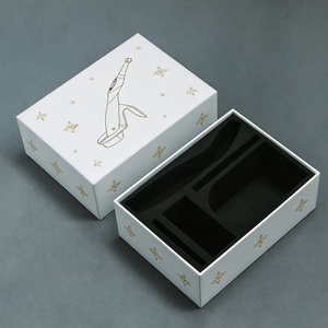 Drawer <b>Gift</b> <b>Box</b> With Custom Logo Printing Paper <b>Box</b> Packaging Custom Paper for Jewelry Cosmetic Packaging - Product Image 4