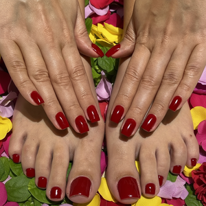 Ensembles d'<span class=keywords><strong>ongles</strong></span> artificiels ABS style Ins, très populaires, couleur unie et design minimaliste - Product Image 1
