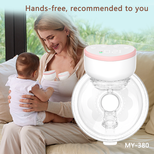 Tire-lait électrique intelligent intégré, portable, mains libres, grande puissance d'aspiration, en silicone, pour femmes enceintes - Product Image 2