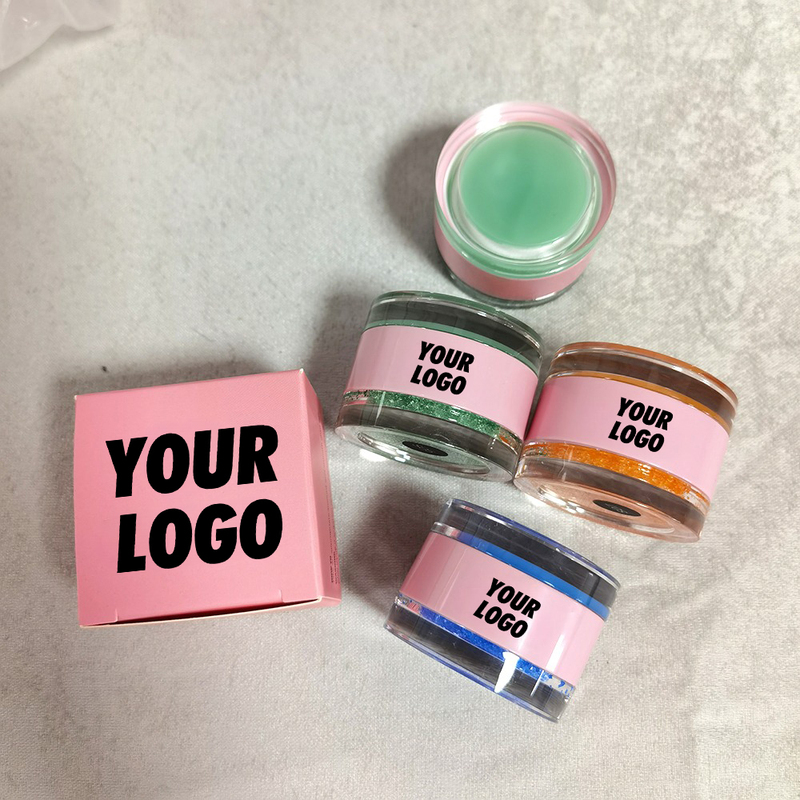 2 in 1 pink Lip Scrub