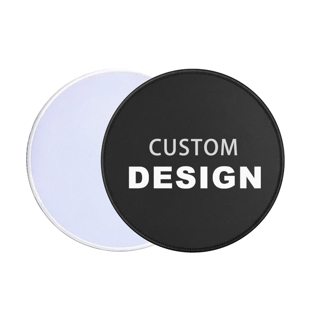 Factory Wholesale Cheap Round Mouse Pad with Custom Logo Natural Rubber Mousepad Mouse Mat for Office Promotional Gifts