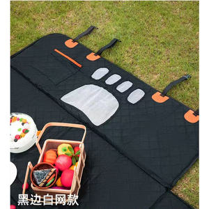 غطاء مقعد سيارة للكلب للمقاعد الخلفية للكلاب مع جيب - Product Image 6