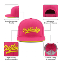 Cappello Snapback Personalizzato 2026 a 6 Pannelli in Twill di Cotone con Logo Ricamato 3D a Rilievo e Visiera a Contrasto - Servizio di Fornitura B2B all'Ingrosso