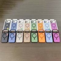 Coque pour iPhone 18 Pro, nouveau design, givrée, avec chargement magnétique, compatible iPhone 18, 17, 16 Pro Max, avec emballage