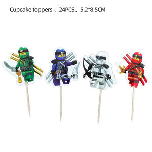 <span class=keywords><strong>Ninjago</strong></span> Building Blocks Set Big Socket Décoration de gâteau pour la remise des diplômes Fêtes du Nouvel An Anniversaires des garçons Fête des pères Pâques - Product Image 4