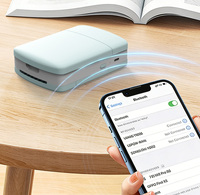Impresora de Bolsillo Mini de Inyección de Tinta Uyin FI202, Ancho de Impresión a Color de 2 Pulgadas, 600DPI, Diseño con Bluetooth y USB para Uso Móvil