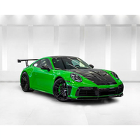 Compatible avec 911 992 2018+ - Capot moteur avant en fibre de carbone style MBJ - Nouveaux boulons - Kit carrosserie - Pièces automobiles - Accessoires de style