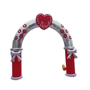 Arche gonflable en forme <span class=keywords><strong>de</strong></span> cœur <span class=keywords><strong>rose</strong></span> pour la décoration <span class=keywords><strong>de</strong></span> la Saint-Valentin, entrée d'événement <span class=keywords><strong>de</strong></span> mariage, arche gonflable - Product Image 1