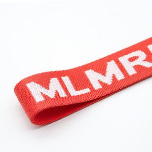 สายรัดผ้าใยโพลีเอสเตอร์รีไซเคิลแบบทอ Jacquard พร้อมสายรัดผ้าฝ้ายสีสันสดใส สำหรับสายรัดกระเป๋าคาดเอว สายรัดผ้าแคนวาสแบบหนา 38 มม. - Product Image 1