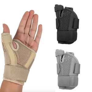 Venda quente Black Thumb Brace Estabilizador Wrist Brace Suporte Wrist Brace Com Polegar Spica <span class=keywords><strong>Splint</strong></span> - Product Image 1