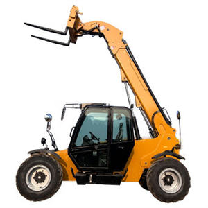 Kapasitas Muatan 3 Ton Tinggi Angkat 7 Meter Telehandler Diesel untuk Konstruksi Pertanian dengan Gearbox - Product Image 1