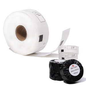 El fabricante de etiquetas adhesivas de papel impermeable produce directamente etiquetas de embalaje de pegatinas Dk1201 compatibles con Dymo <span class=keywords><strong>Brother</strong></span> - Product Image 2
