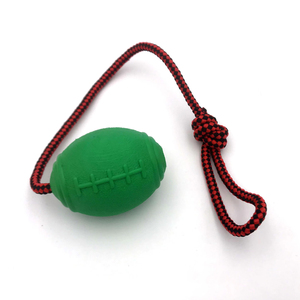 Pelota de Goma Roja Sólida para Entrenamiento de Perros, Juguete Promocional Resistente a Mordidas, Diseño Personalizable para Mascotas - Product Image 2