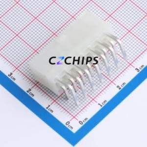 W420120K-14PW2123 Wire-to-Board Pin Header Bent Lead Through Hole,P=4.2mm 2x7P 4.2mm Right Angle Insert Mini-Fit (MX 4.2) - Product Image 2