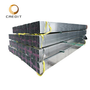 Tube carré en acier galvanisé 2,5x2,5, tuyau en acier soudé pour la construction et les travaux de plomberie - Product Image 5