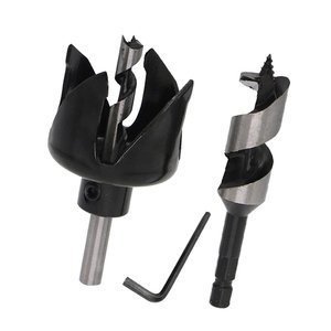 Spherical Door Lock Hole Opener Reamer 22mm 54mm Woodworking Drill Bit Self Drilling For Door Handle Installation - Product Image 3