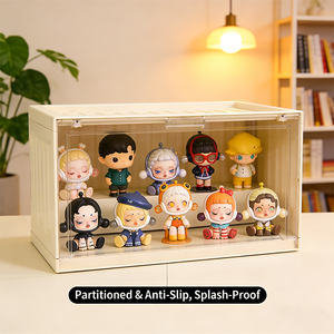 Boîte de rangement en PET/PP populaire <span class=keywords><strong>avec</strong></span> <span class=keywords><strong>couvercle</strong></span>, grande capacité, 3 couleurs, fermeture magnétique, prix abordable, en vente - Product Image 6